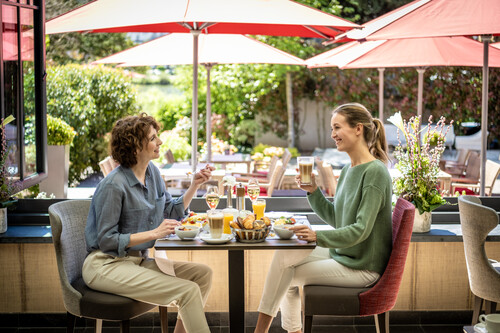 Speisen und Getränke im Wellnesshotel-Restaurant
