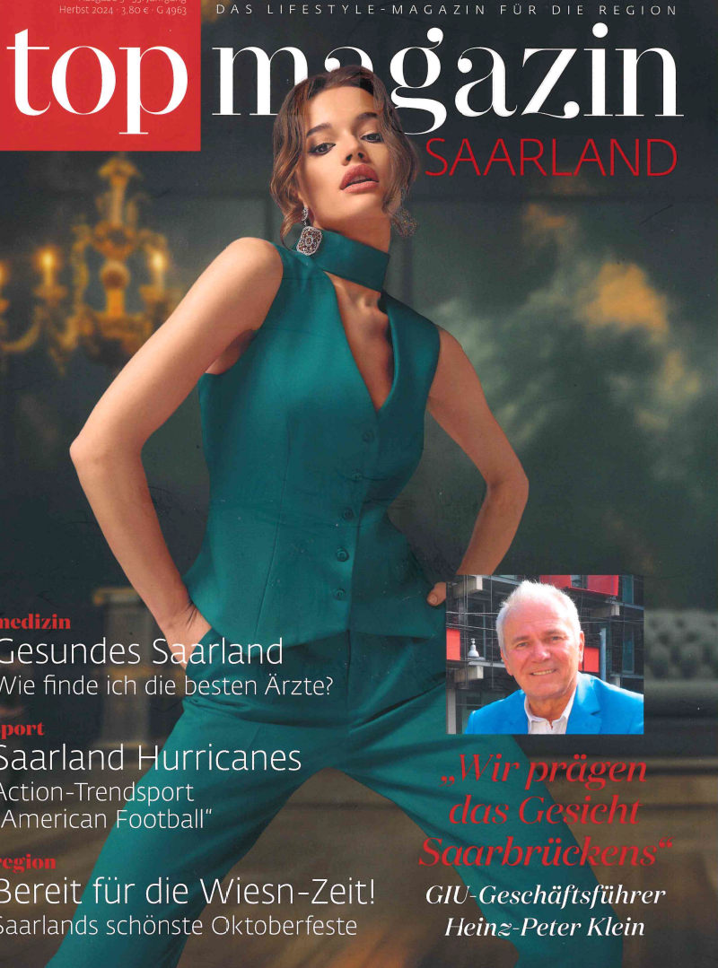 Titelbild Top Magazin Saarland - Herbstausgabe