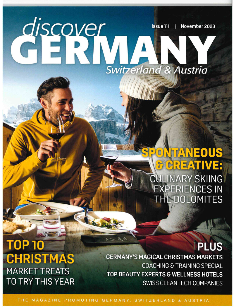 Pressemitteilung zum Wellnesshotel Moselschlösschen in Rheinland-Pfalz, Titelbild "Discover Germany"