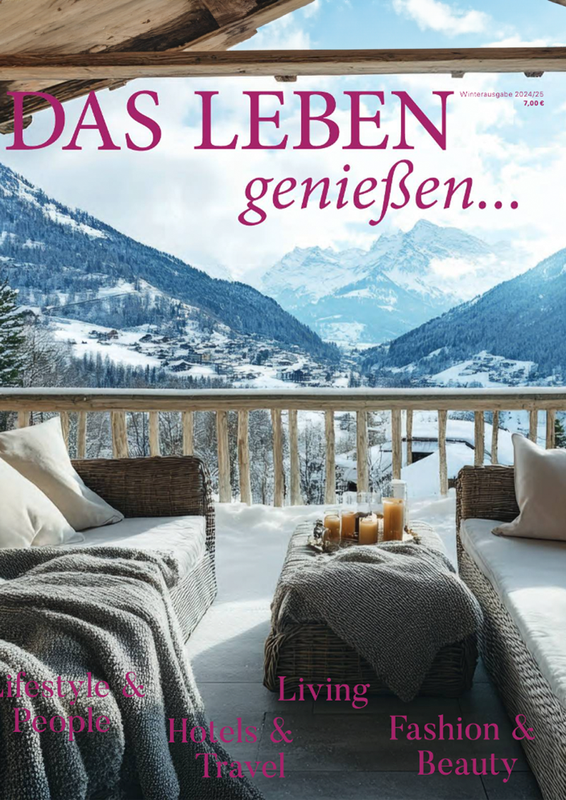 Titelbild vom Magazin "Das Leben genießen"
