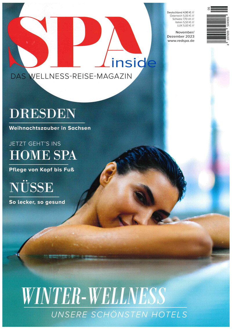 Pressemitteilung zum Wellnesshotel Moselschlösschen in Rheinland-Pfalz Titelbild "Spa Inside"