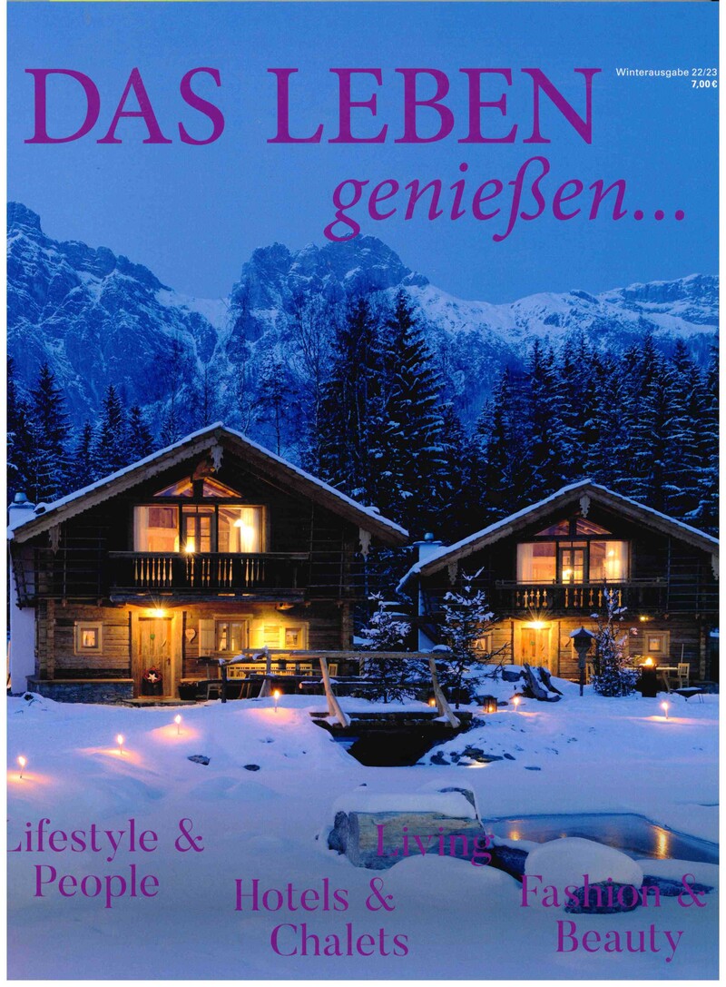 Pressemitteilung zum Wellnesshotel Moselschlösschen in Rheinland-Pfalz, Titelbild "Leben geniessen"