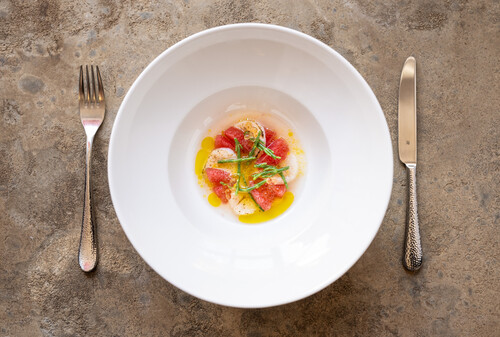 Speisen und Tellerdesign im Wellnesshotel-Restaurant